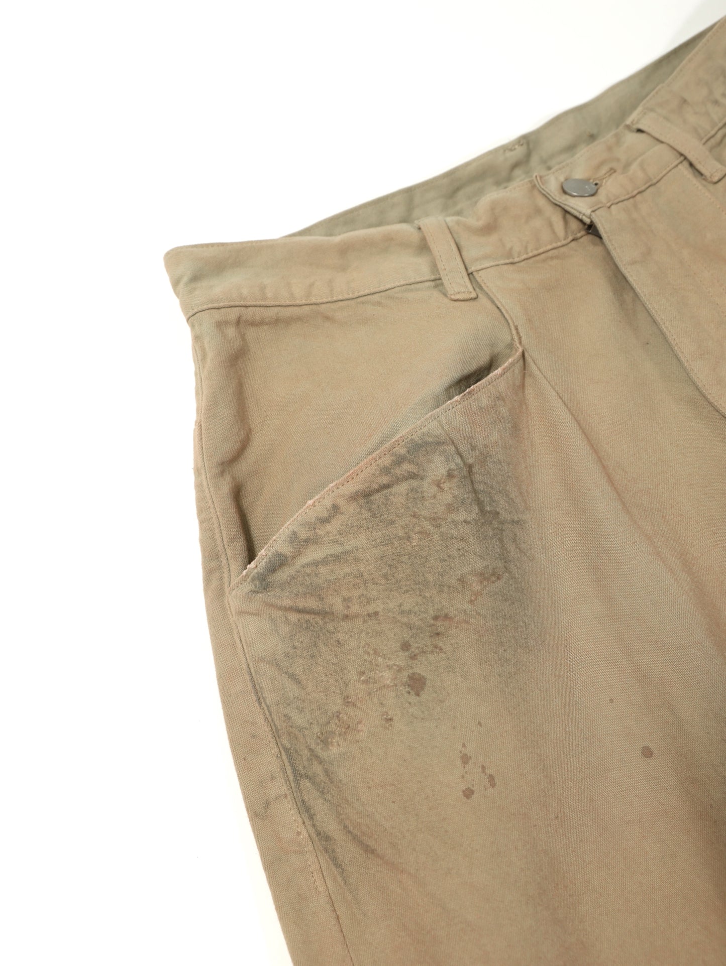 DENIM WIDE SLACKS