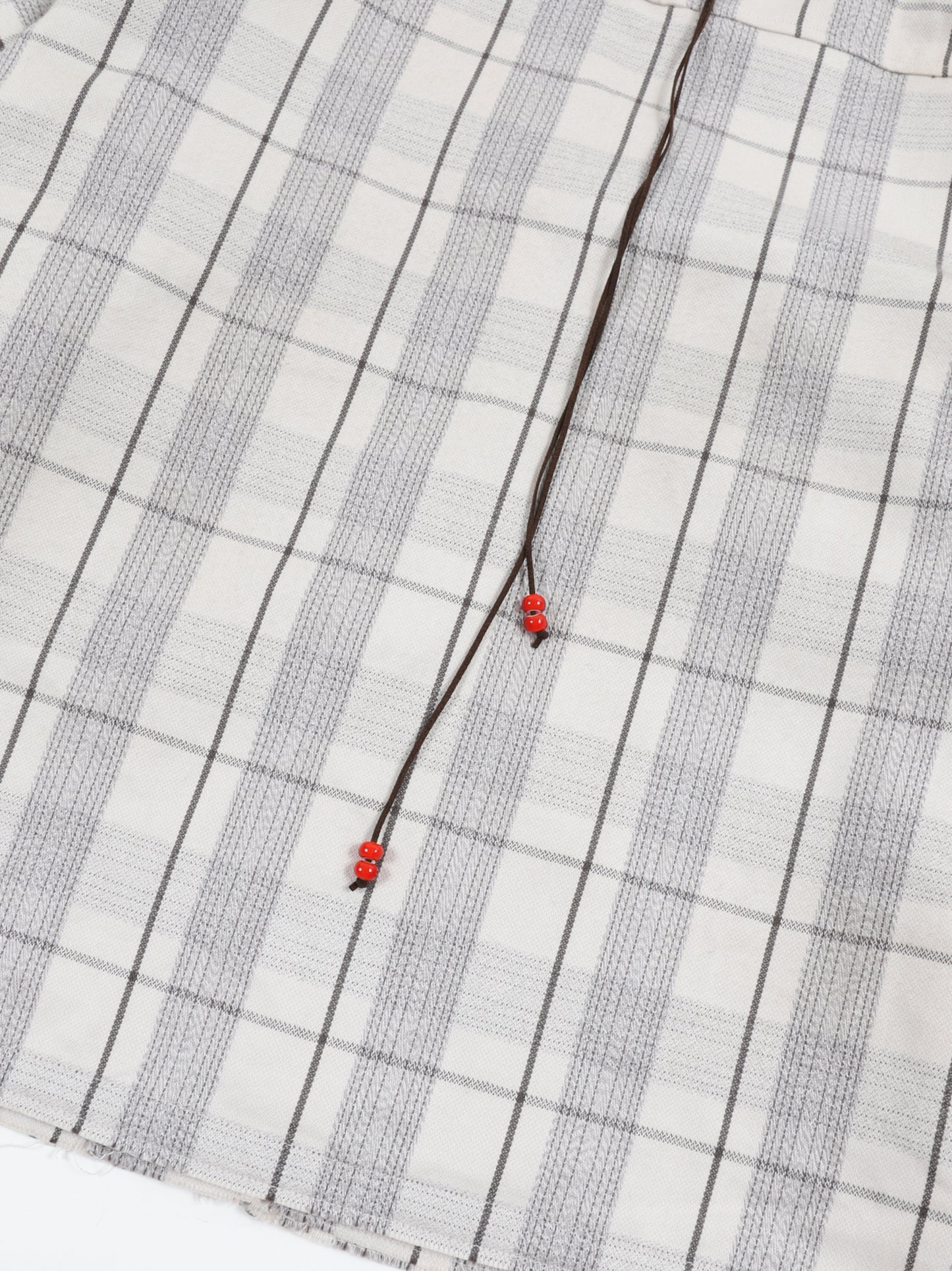 C/R CHECK SHORT ZIPUP SHIRT JACKET