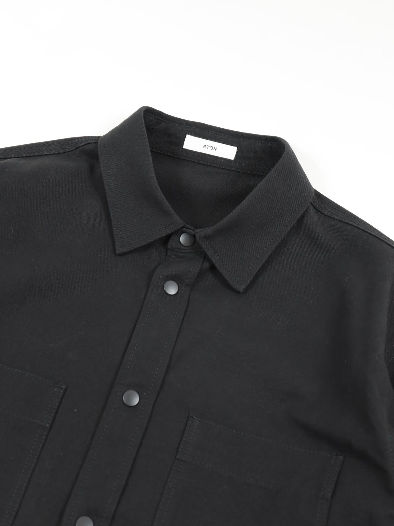 HARD WASHED COTTON SHIRT JACKET