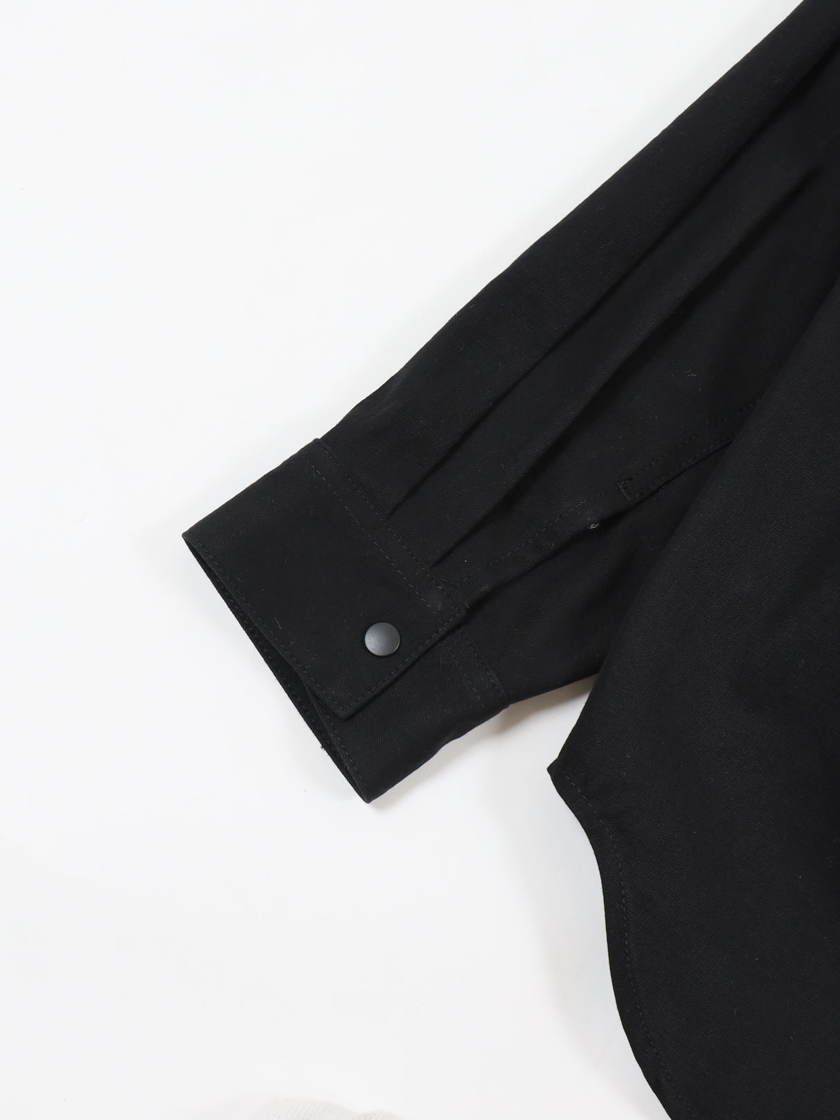 HARD WASHED COTTON SHIRT JACKET