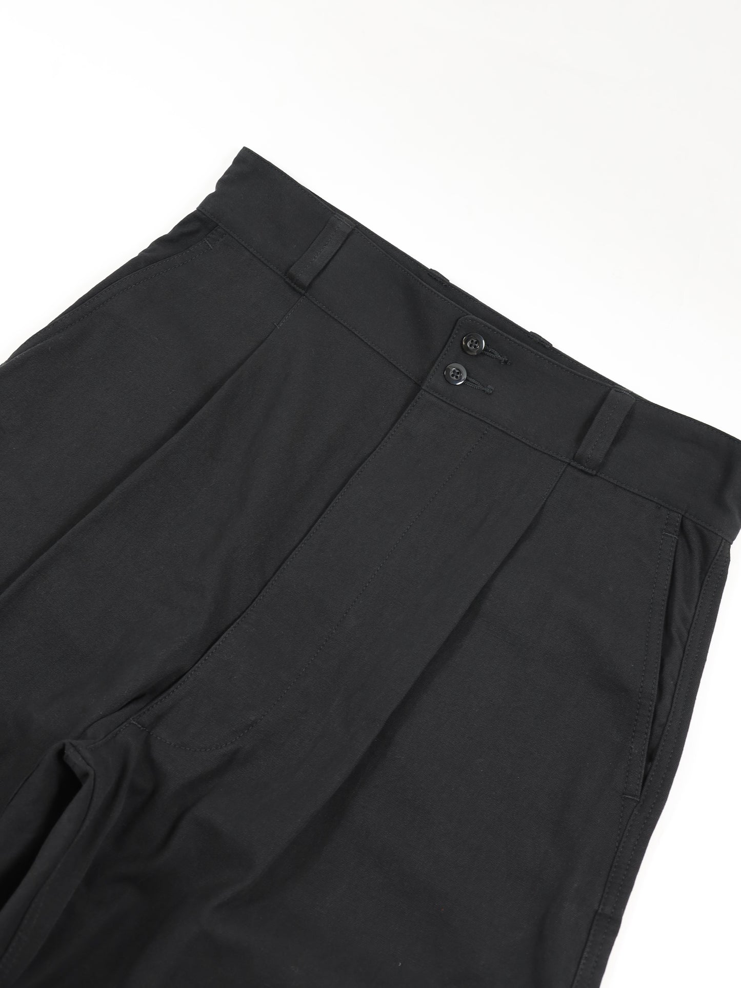 HARD WASHED COTTON M-47 PANTS
