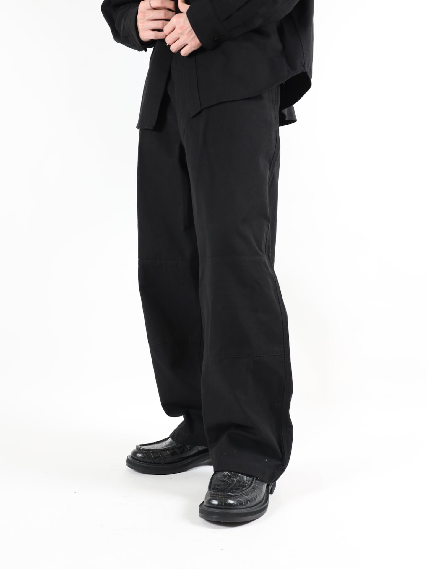 HARD WASHED COTTON M-47 PANTS