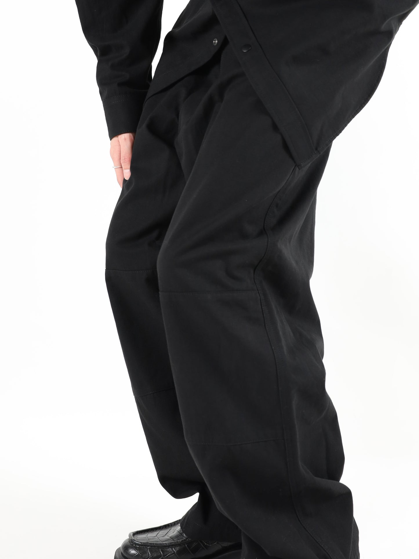 HARD WASHED COTTON M-47 PANTS