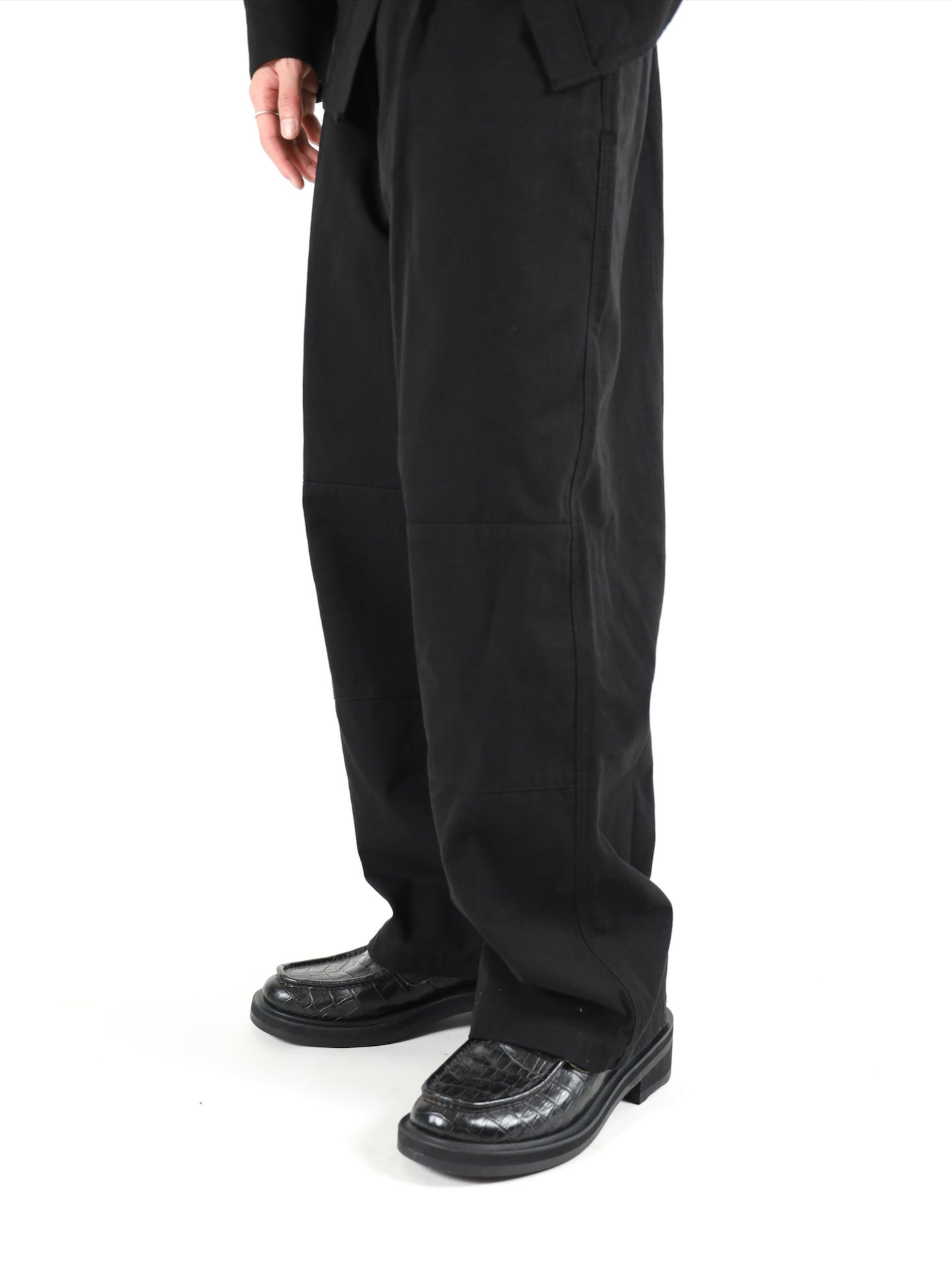 HARD WASHED COTTON M-47 PANTS