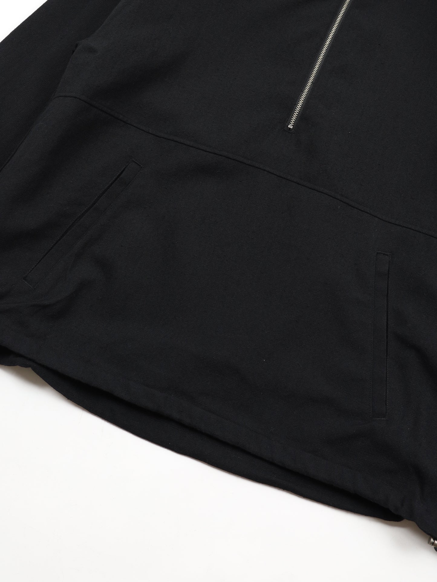 WOOL HALF ZIP PULL OVER SHIRT