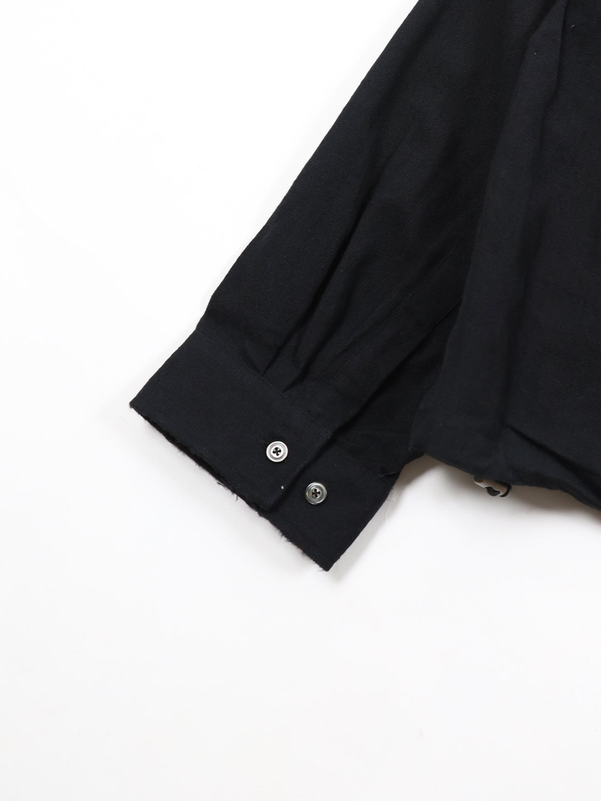 WOOL HALF ZIP PULL OVER SHIRT