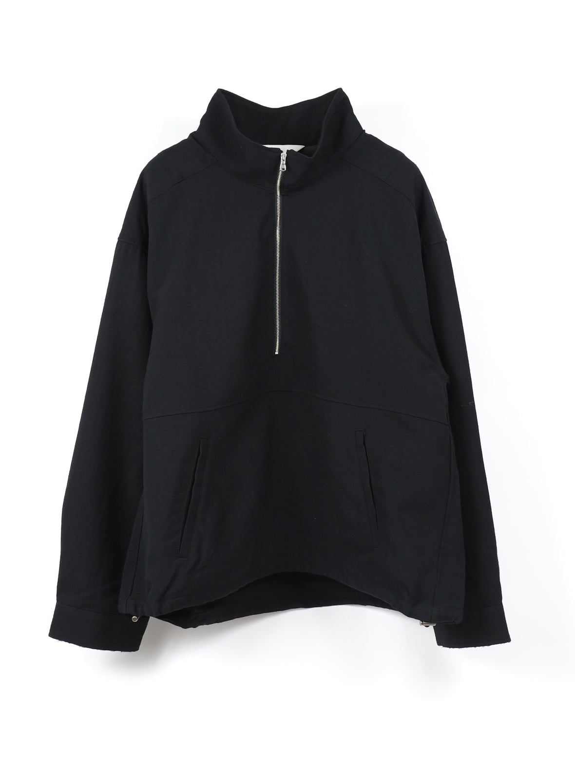 WOOL HALF ZIP PULL OVER SHIRT
