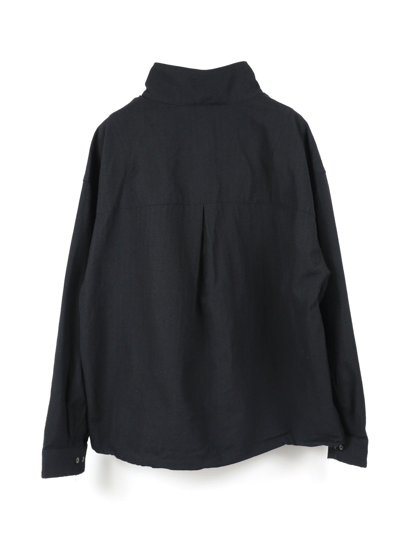 WOOL HALF ZIP PULL OVER SHIRT