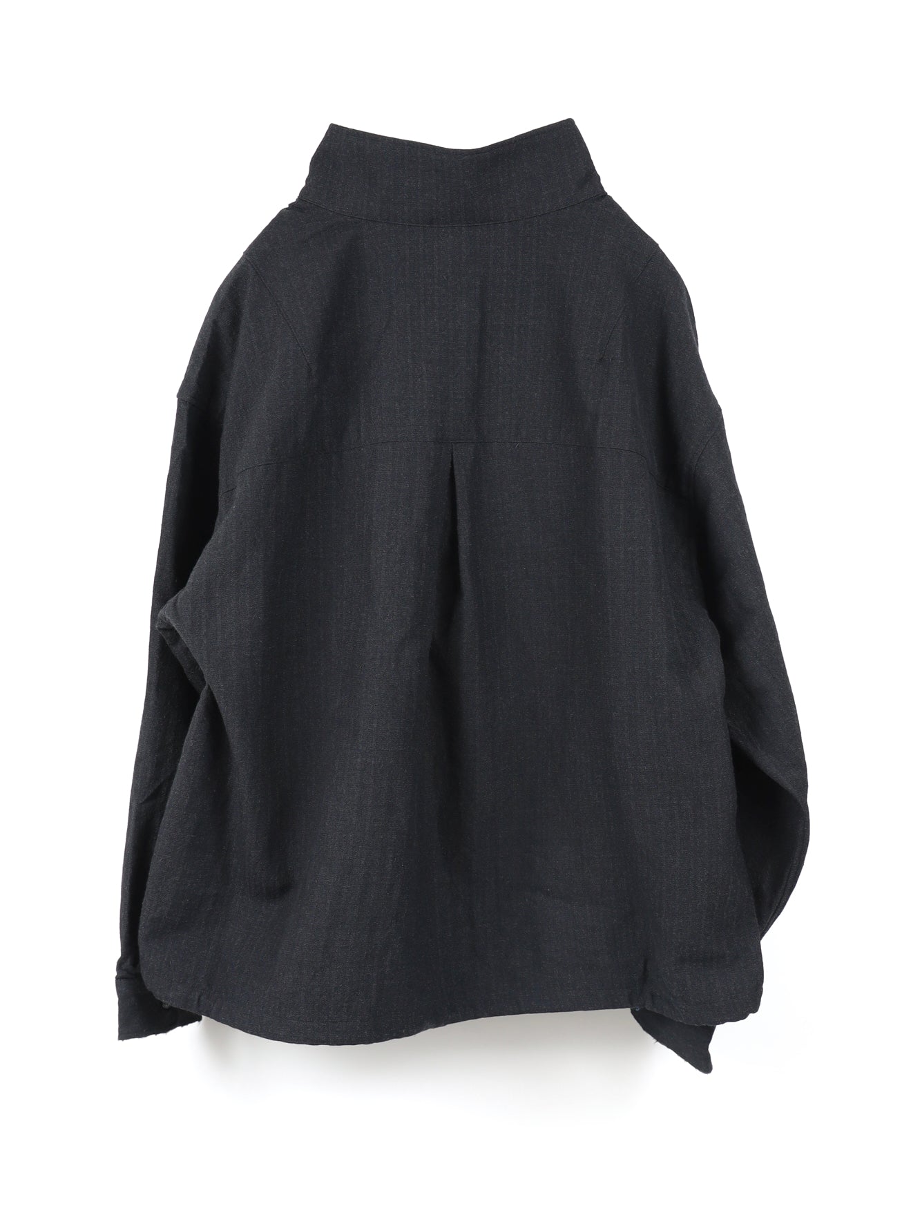 WOOL HALF ZIP PULL OVER SHIRT