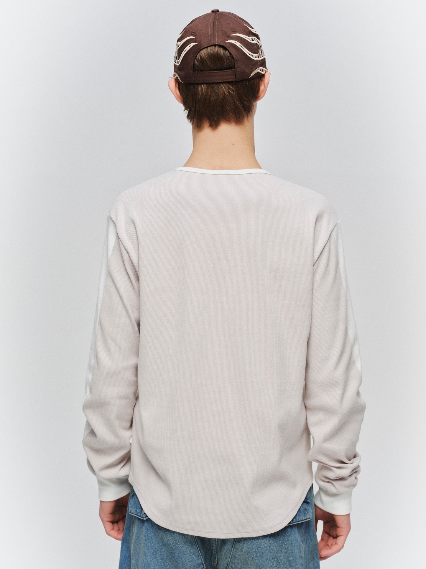 JIEDA SWITCHING HENRY NECK L/S
