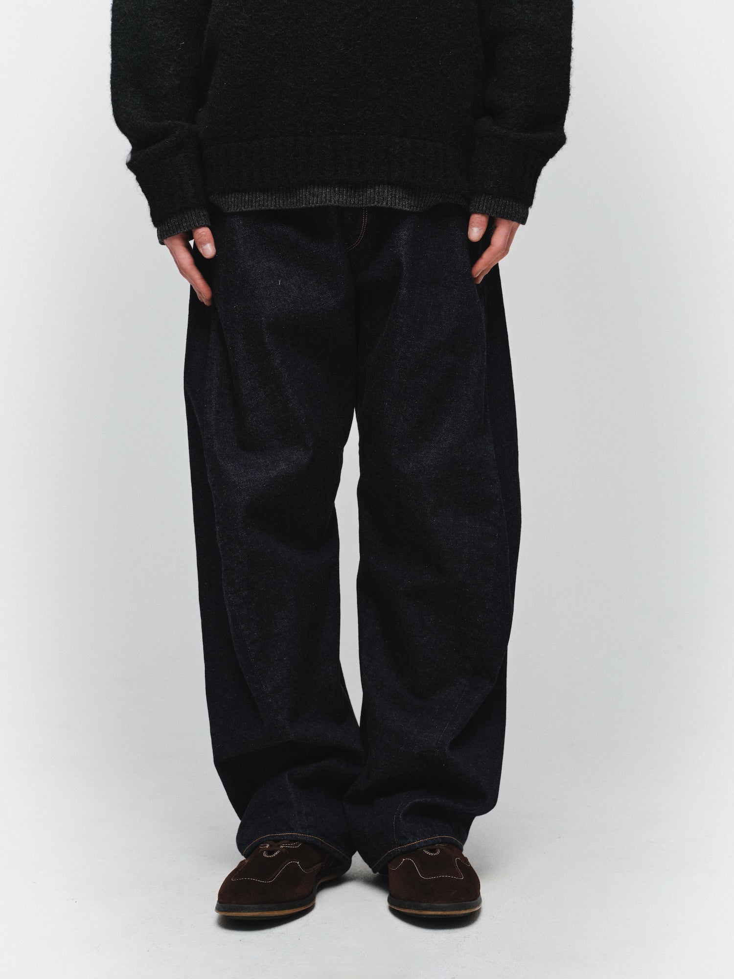 JIEDA 3D CUTTING DENIM PANTS – KIKUNOBU