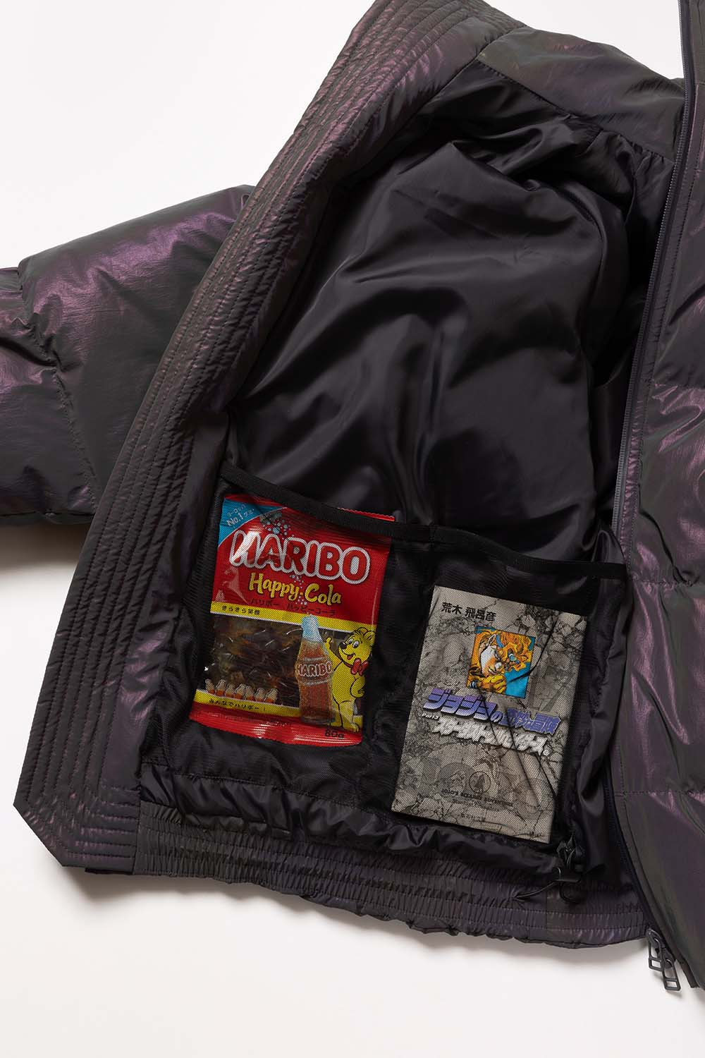 CURVY DOWN JACKET HOLO REFLECTIVE
