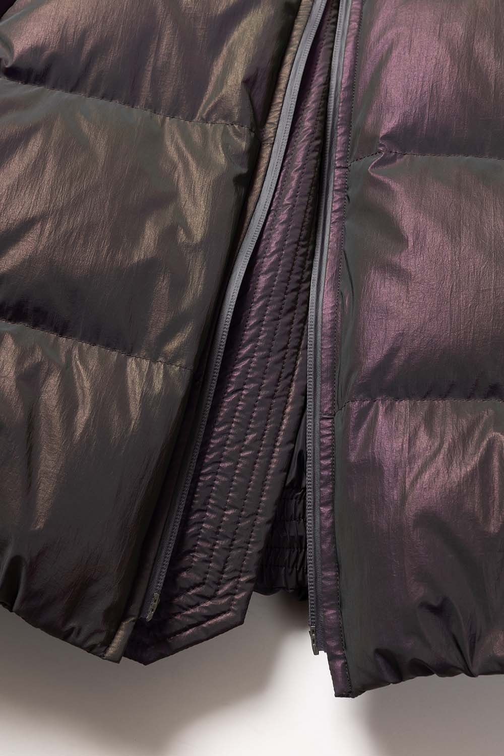 CURVY DOWN JACKET HOLO REFLECTIVE