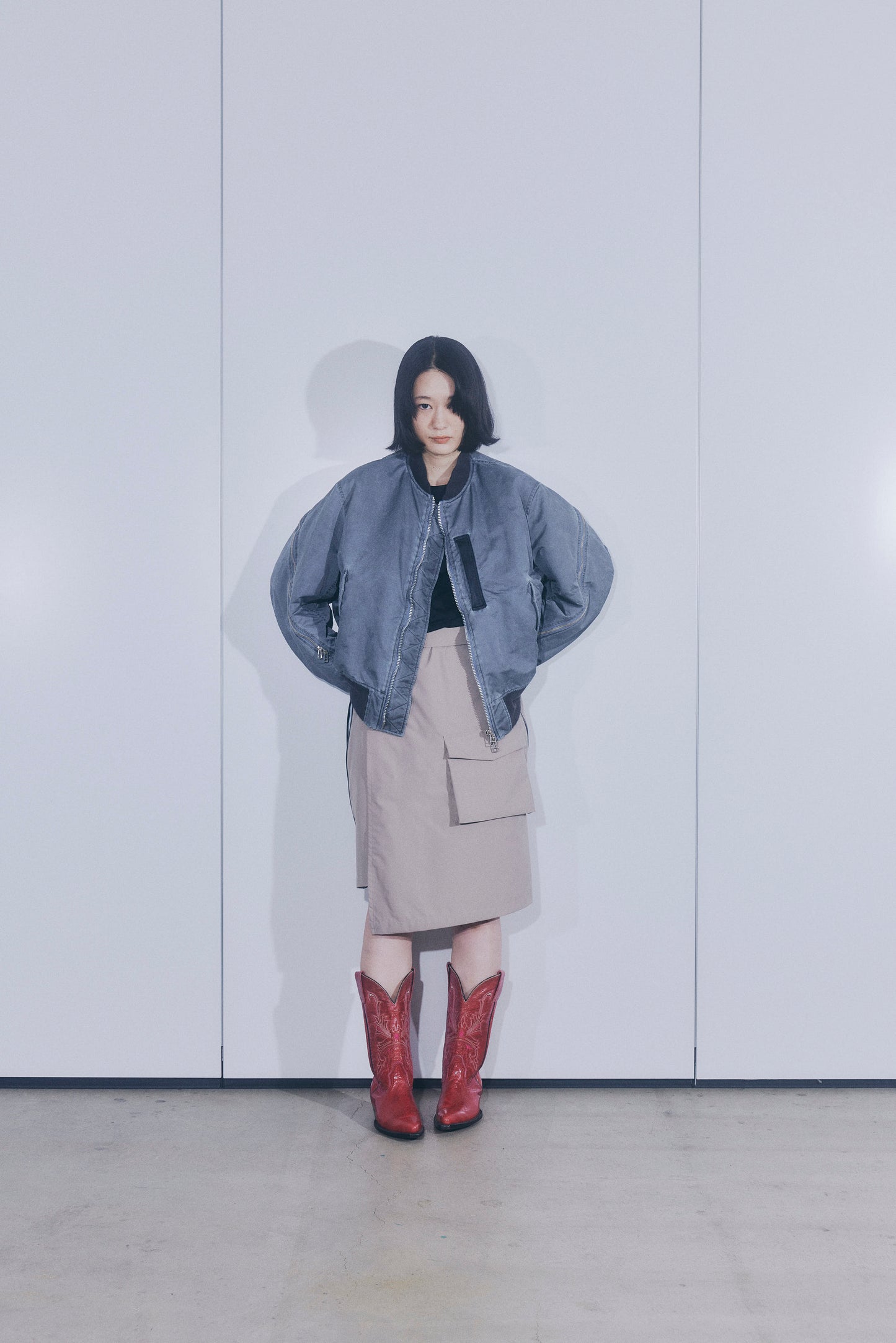 GRAINSTO BOMBER BLOUSON