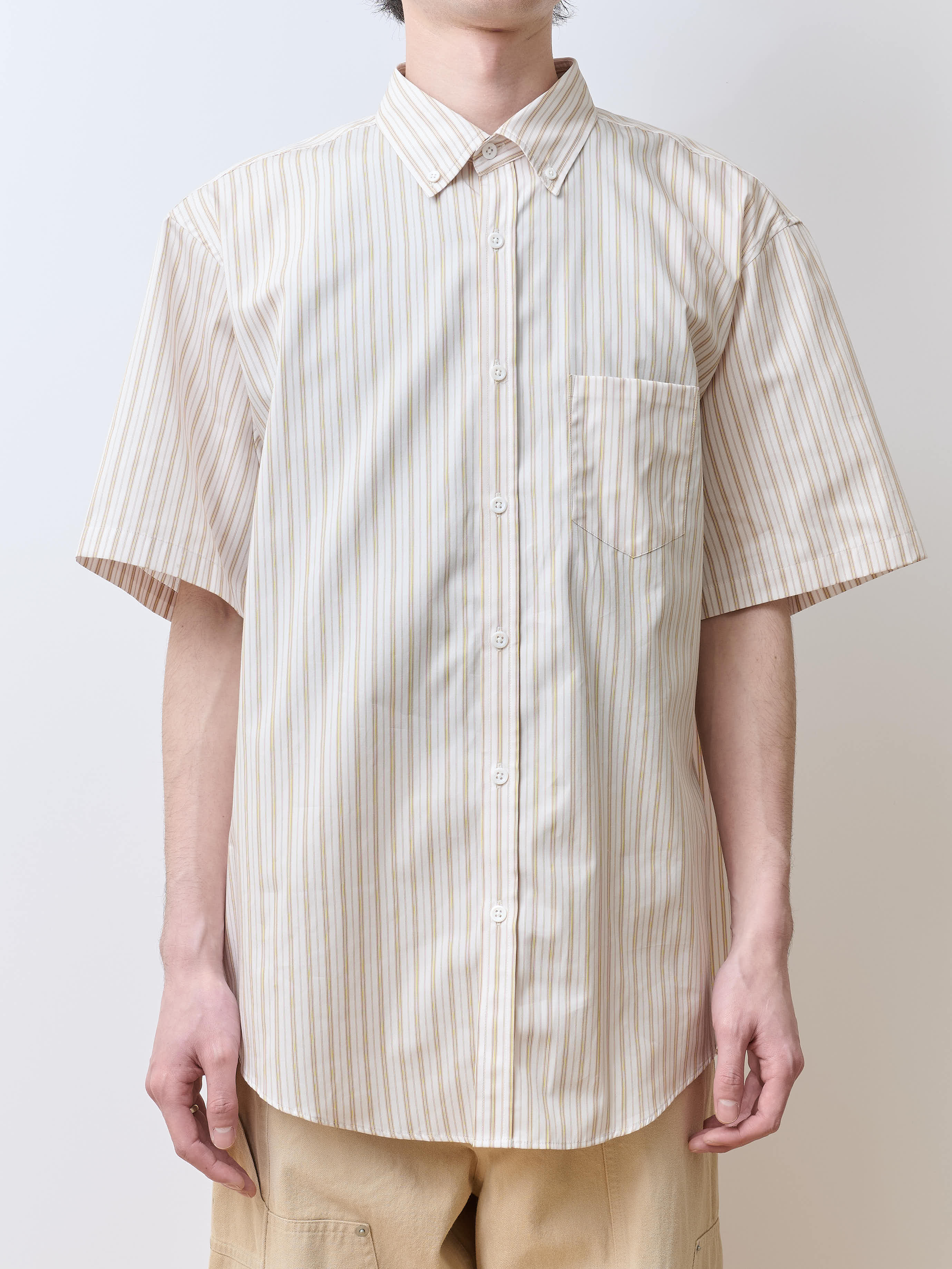 DIGAWEL Buttondown S/S shirt – KIKUNOBU
