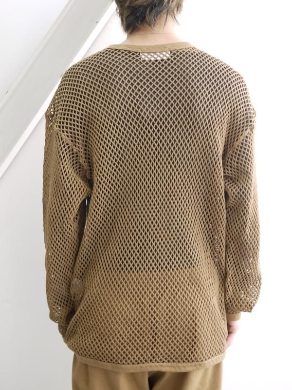 MESH LONG SLEEVE TEE