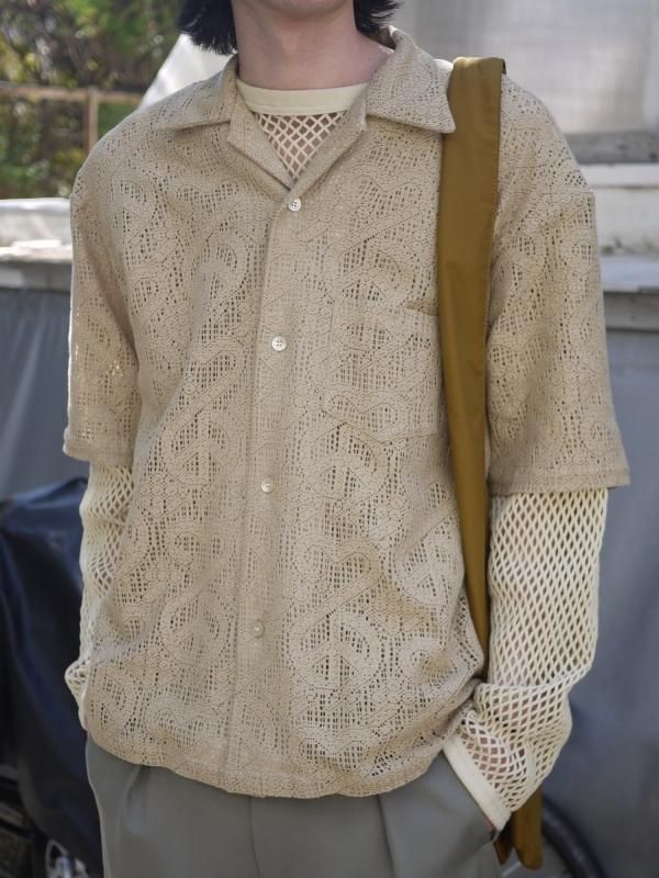 MESH LONG SLEEVE TEE