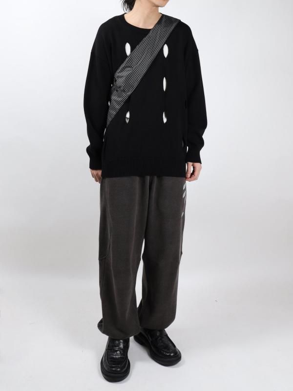 CIRCLE REFLECTOR SWEAT PANTS