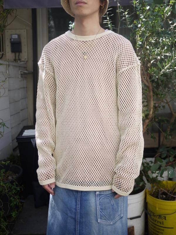 MESH LONG SLEEVE TEE