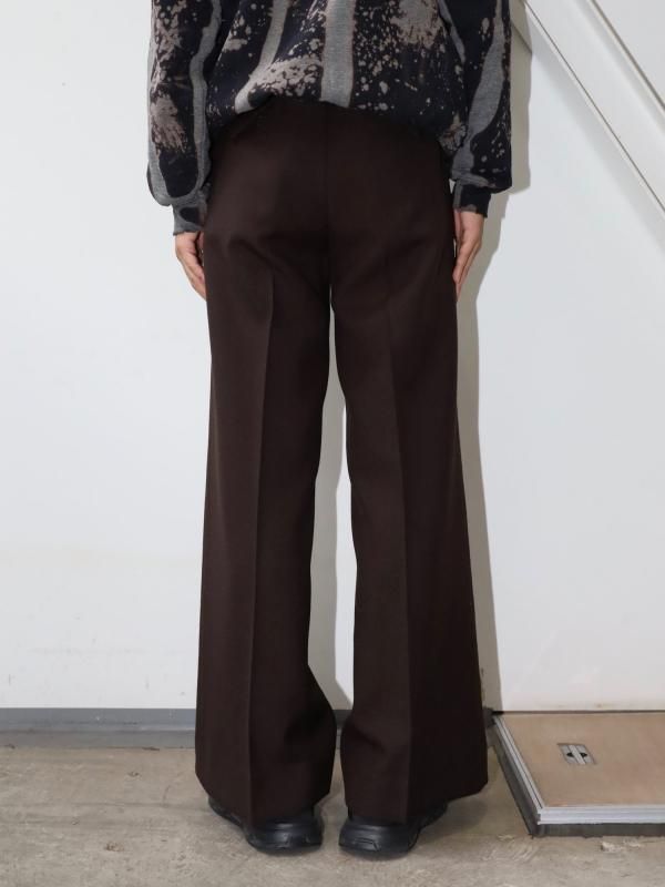 FLARE SILHOUETTE SLACKS