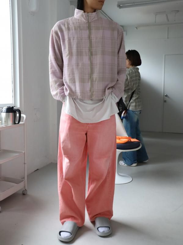 DRAPE OVER DENIM PANTS