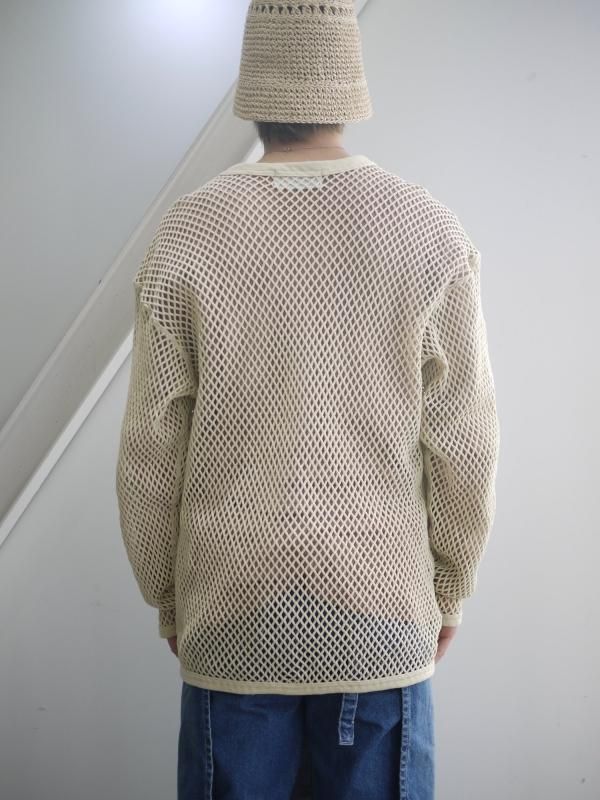 MESH LONG SLEEVE TEE