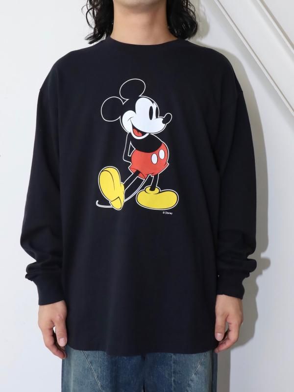 Mickey print long sleeve tee