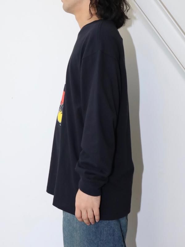 Mickey print long sleeve tee