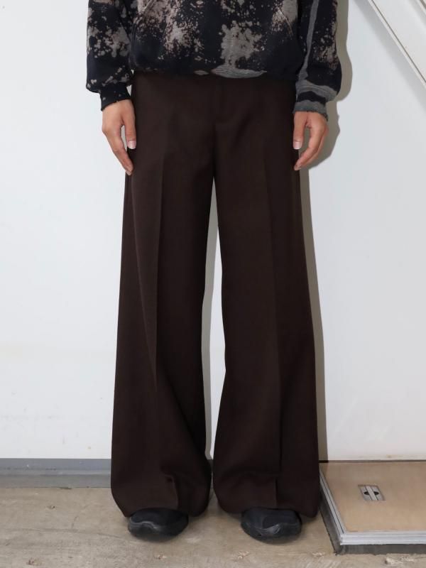 FLARE SILHOUETTE SLACKS