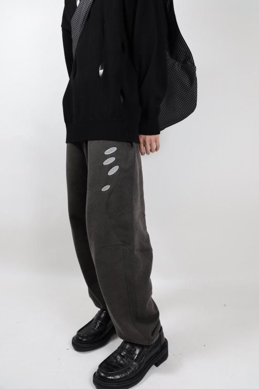 CIRCLE REFLECTOR SWEAT PANTS