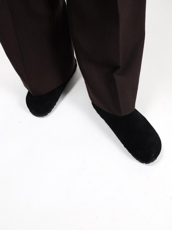 SUEDE SABOT