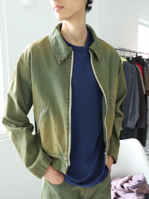 DENIM ZIP JACKET