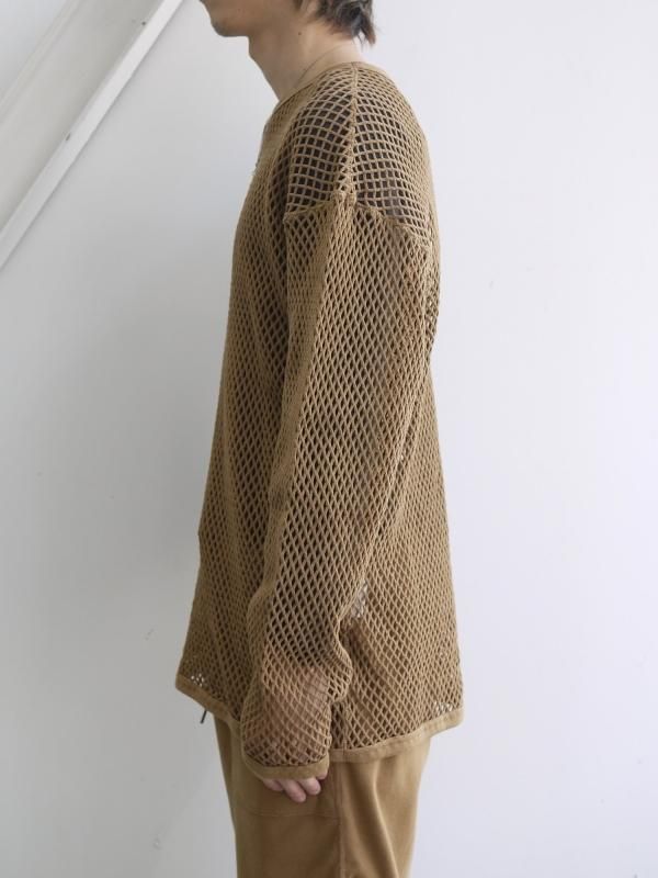 MESH LONG SLEEVE TEE