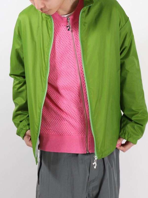 NYLON STAND ZIP SHIRT