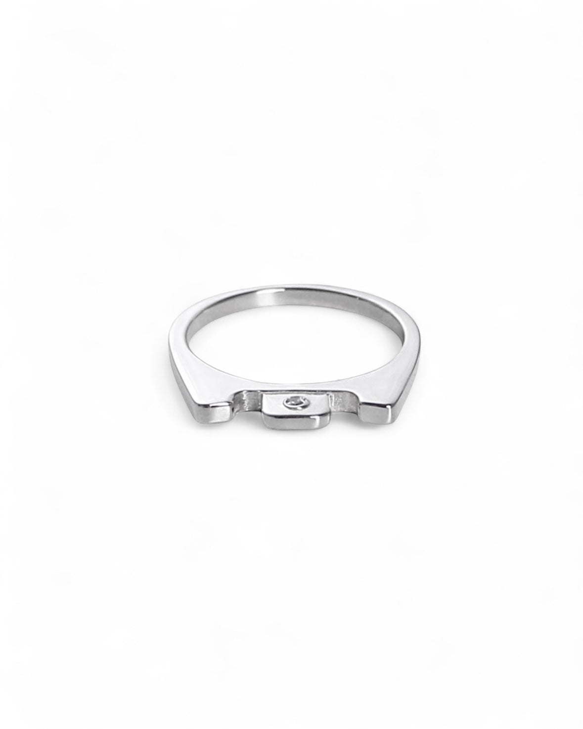 JIEDA×ephemeral pull tab ring (with daiamond)