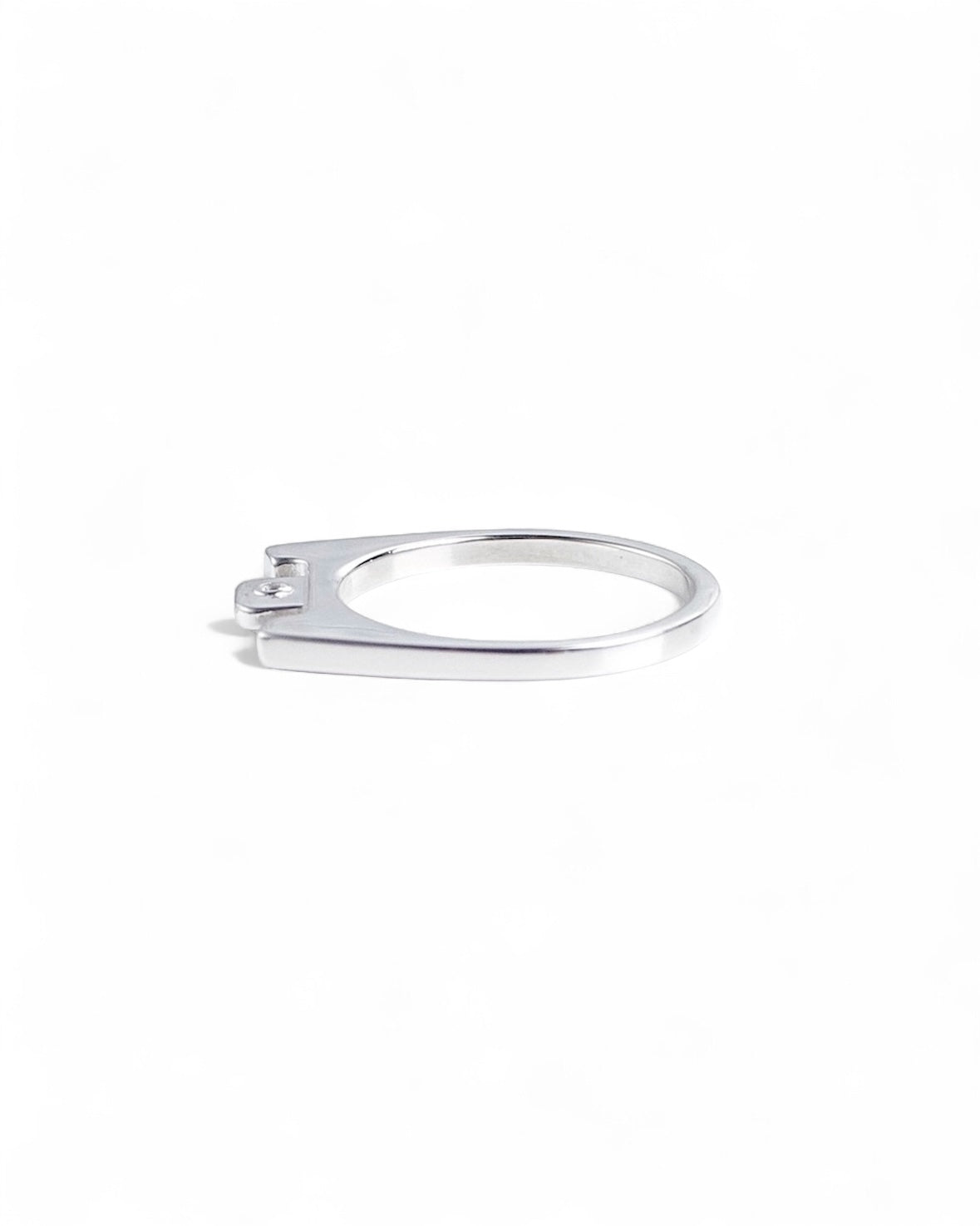 JIEDA×ephemeral pull tab ring (with daiamond)