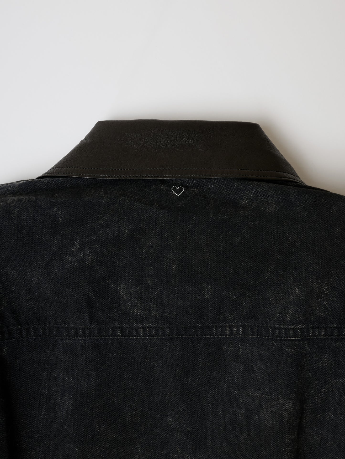 BASICKS Dirty Motorcycle Denim Jacket