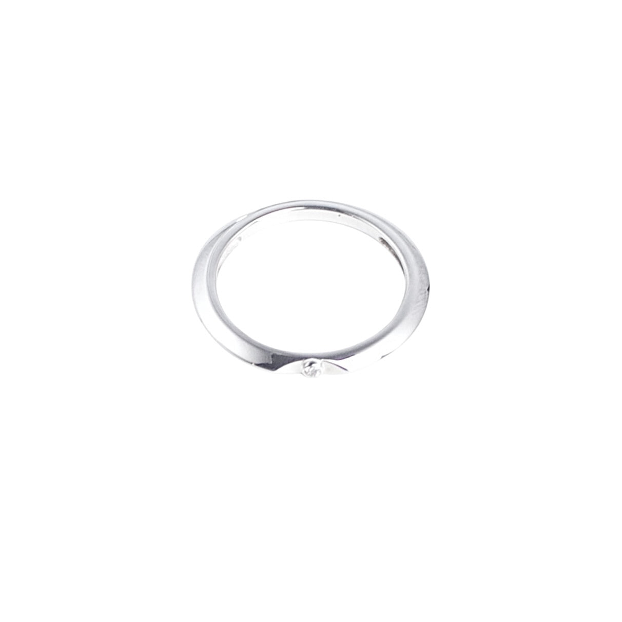 triangle eye ring (with daiamond)