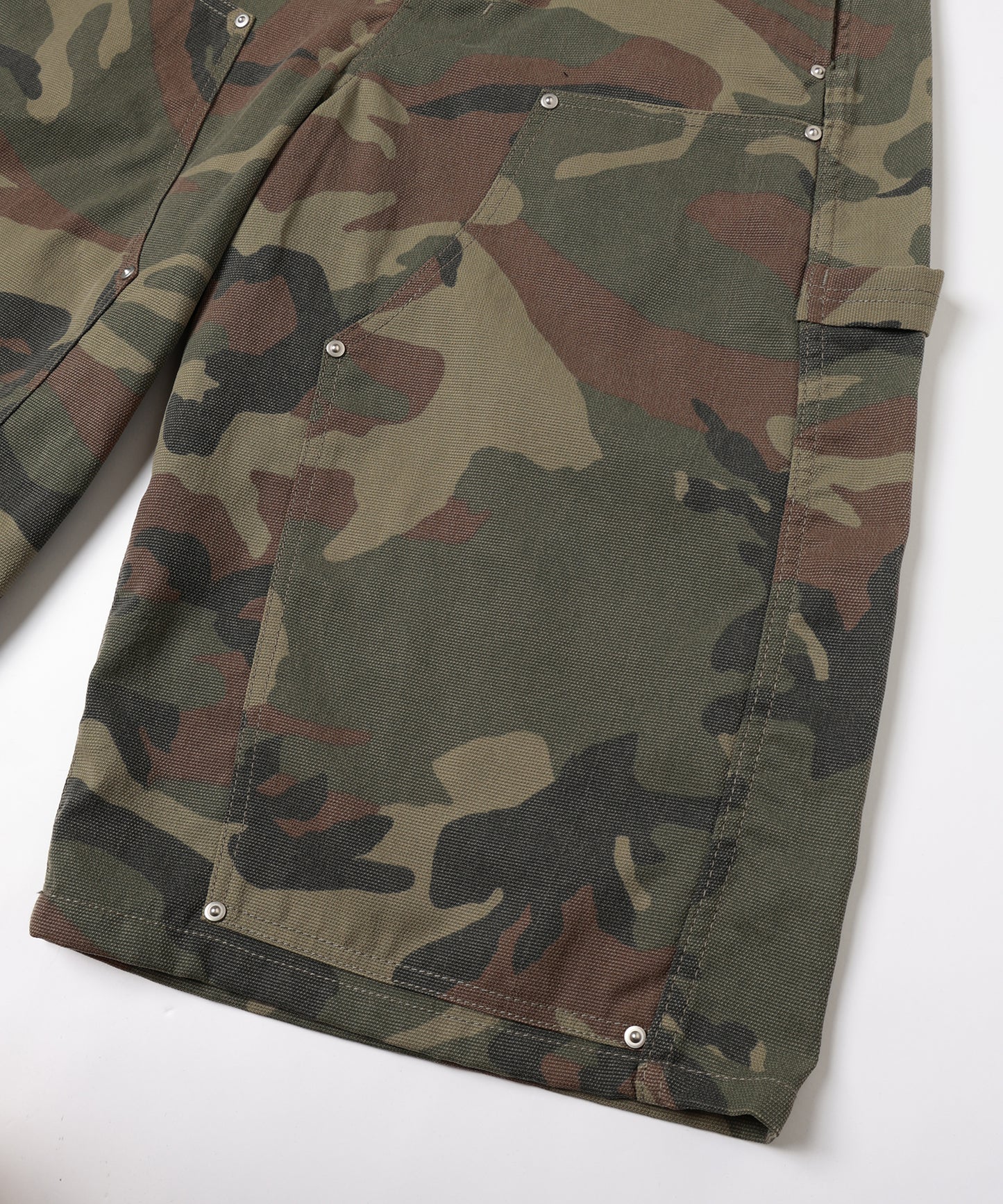 FADE CAMO 3/4 DOUBLE KNEE PANTS