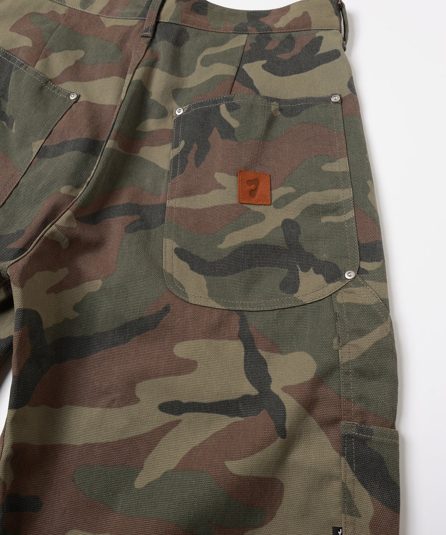 FADE CAMO 3/4 DOUBLE KNEE PANTS