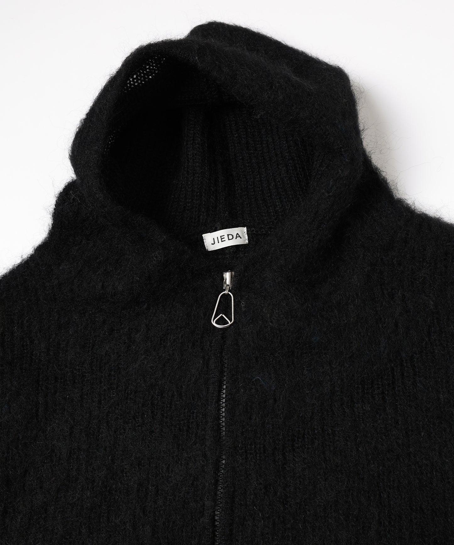 MOHAIR ZIP HOODIE