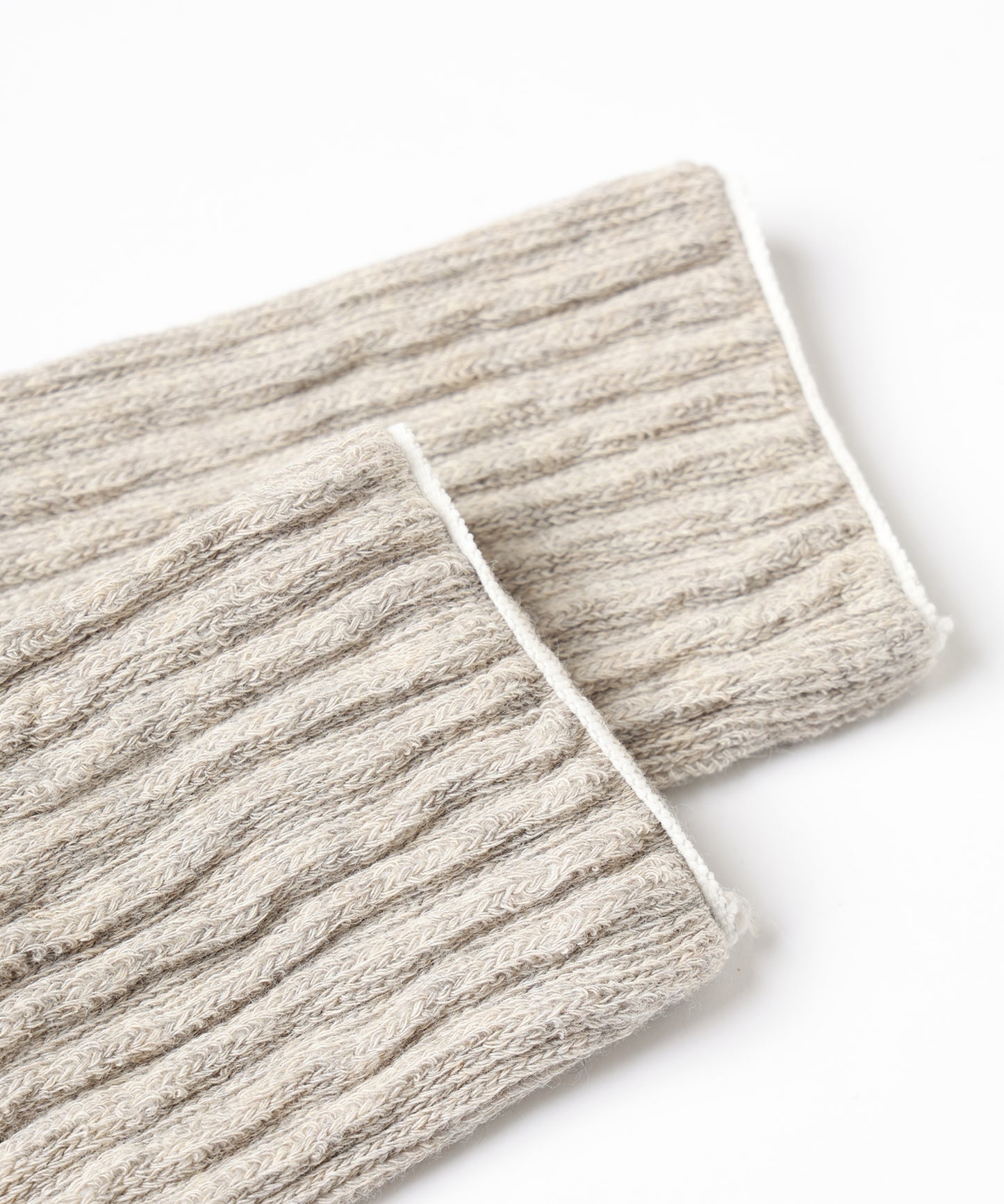 ORGANIC COTTON RIB SOCKS