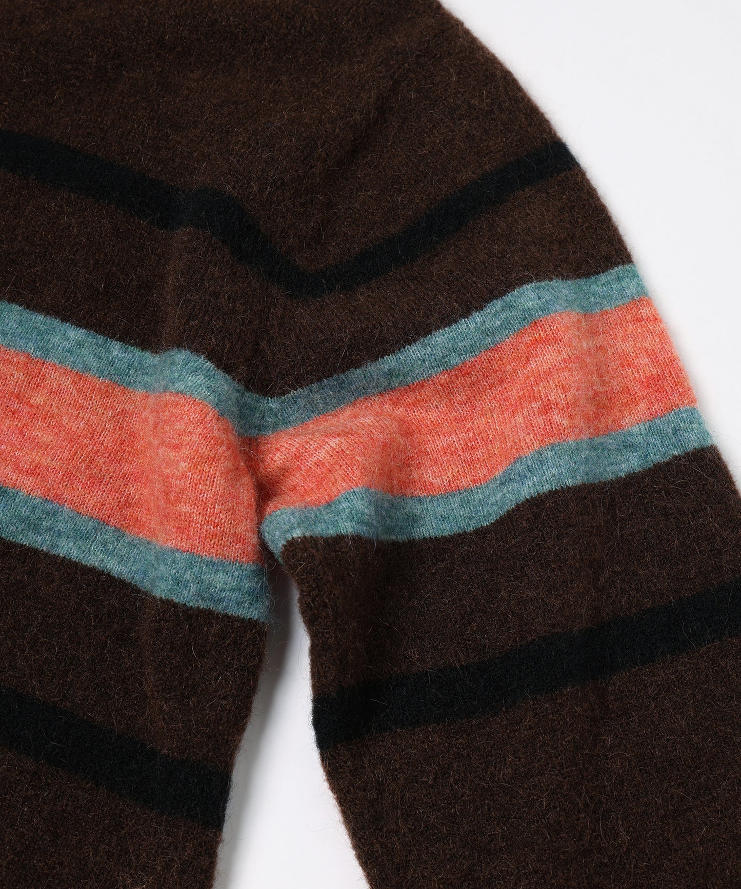 JIEDA STRIPED KNIT POLO