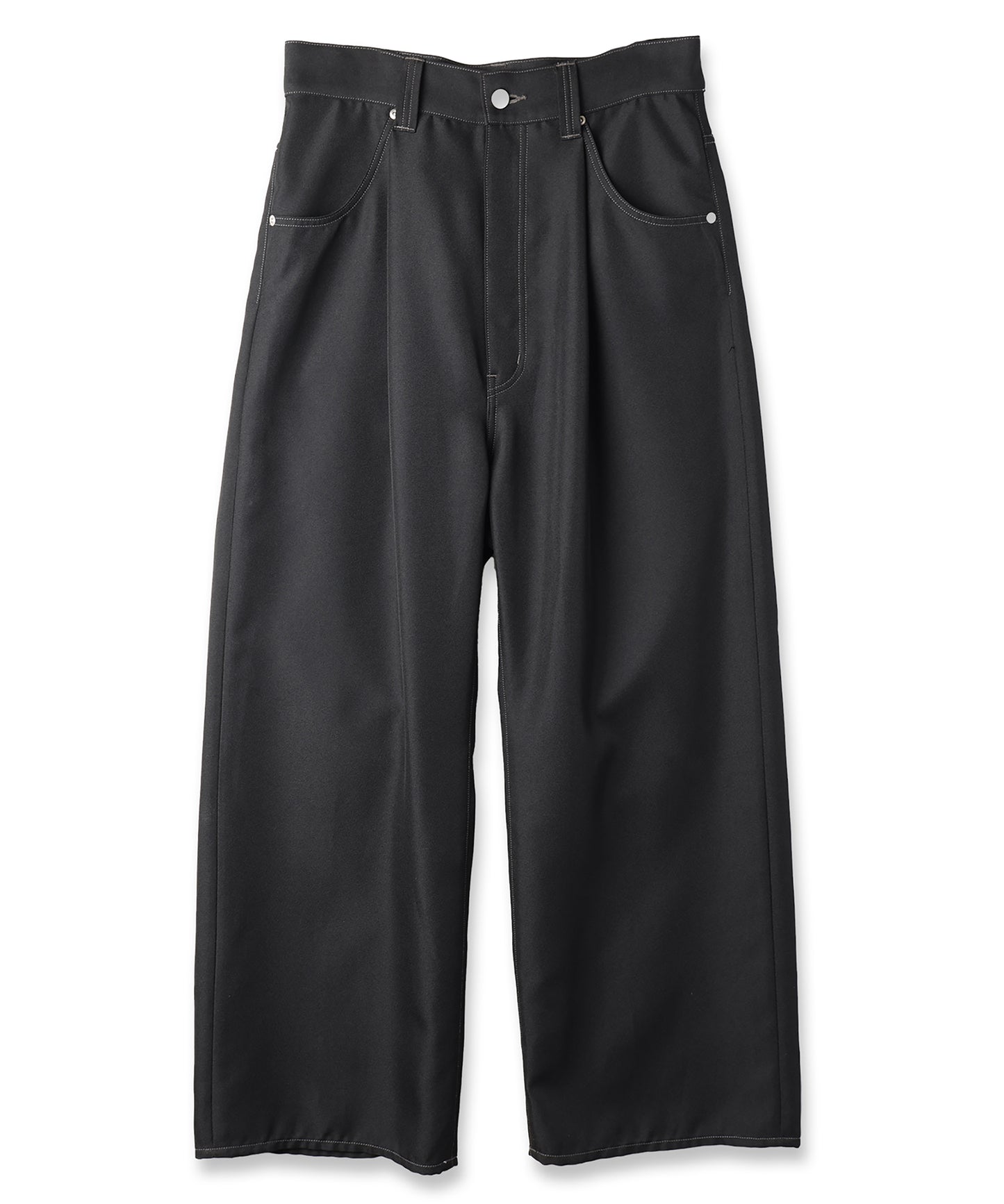 JIEDA　WIDE ONE TUCK STRAIGHT PANTS