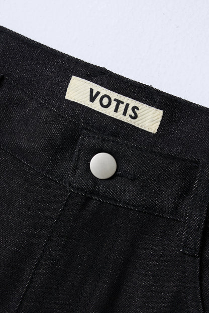 VOTIS　Knee Tuck Flare Denim