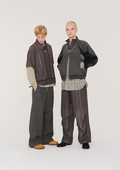 elephant TRIBAL fabrics　NO A/C ZIP SHIRT