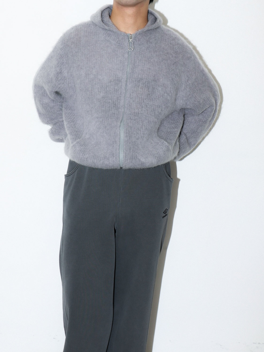 JIEDA MOHAIR ZIP HOODIE – KIKUNOBU