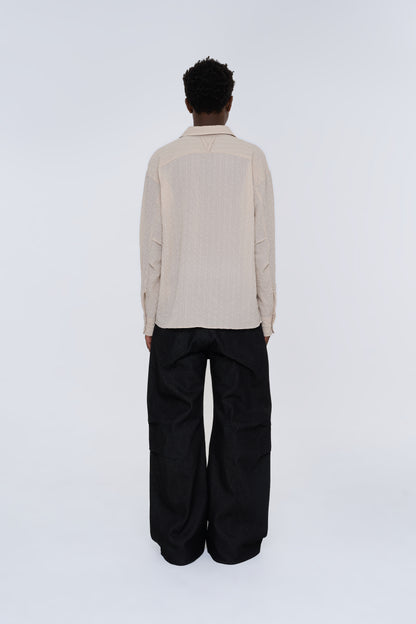 VOTIS　Knee Tuck Flare Denim