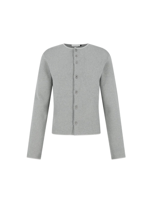 STRIPE BUTTON UP CARDIGAN