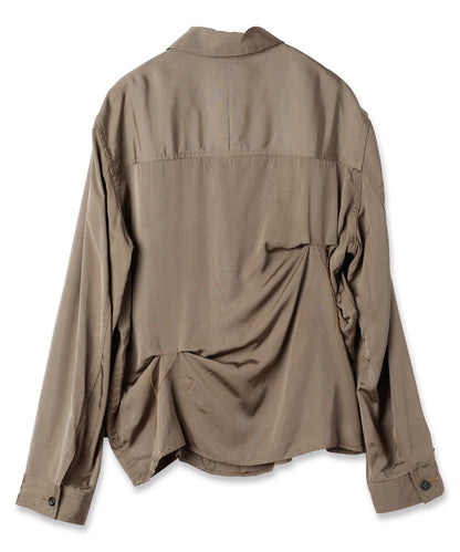 JIEDA　RAYON SILK SHIRT JACKET